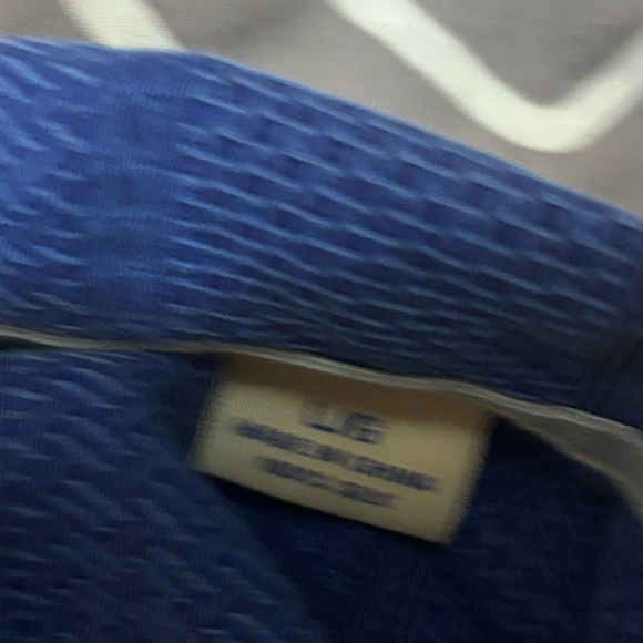 Tommy Bahama Blue Hawaiian Floral Leaf Print Button Up Shirt Size Large - Picture 14 of 14